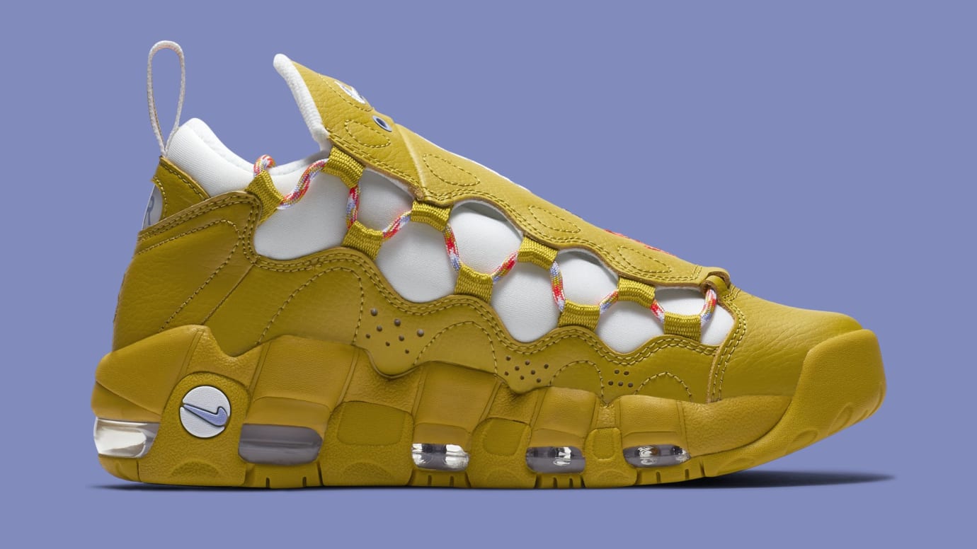 nike air more money yellow