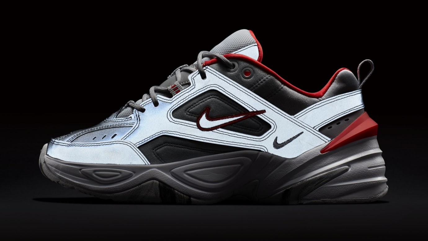 nike m2k tekno silver