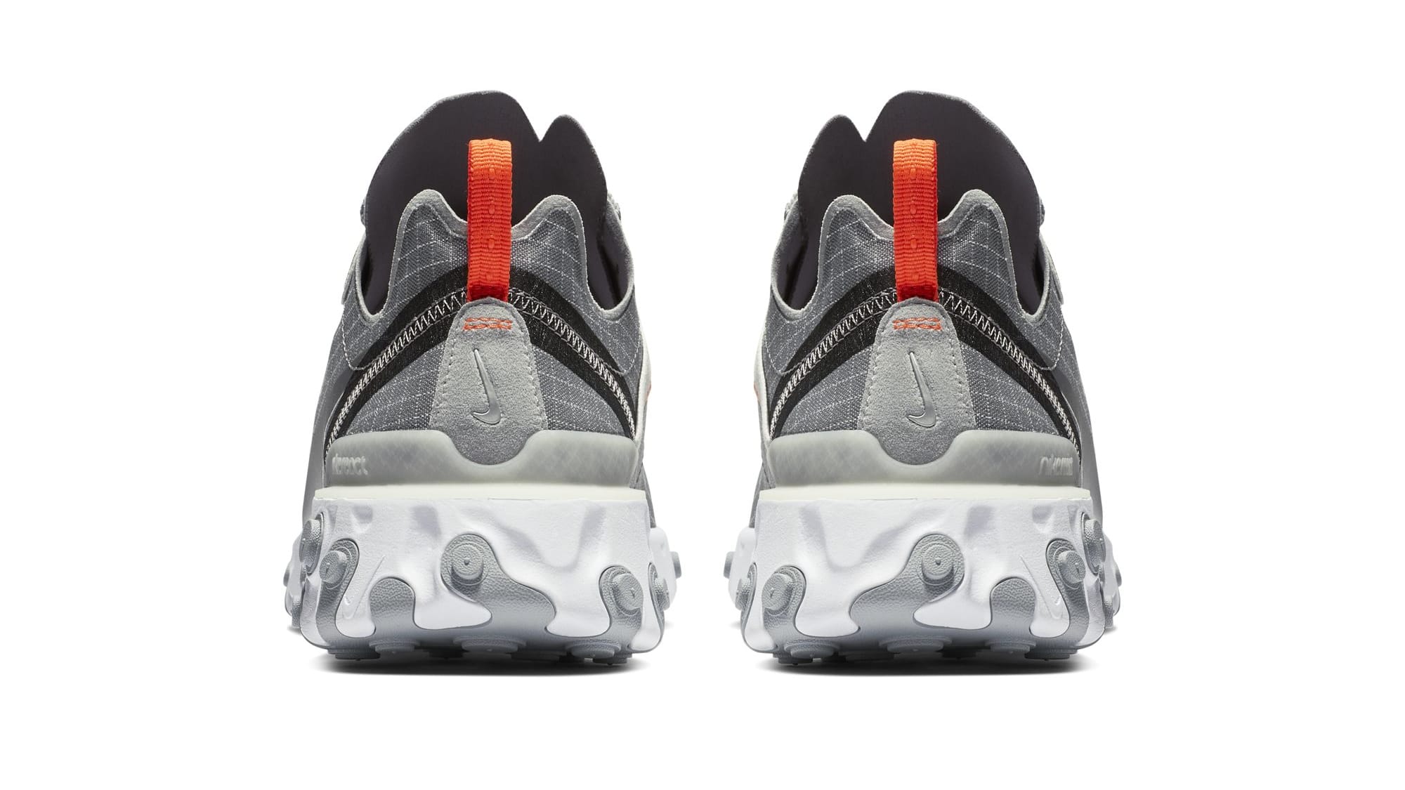 Nike React Element 55 Dark Green Orange Silver Release Date Sole Collector