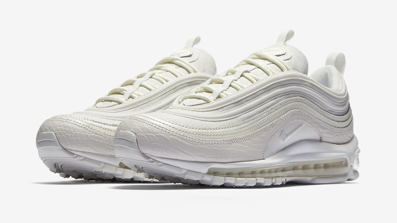 air max 97's all white