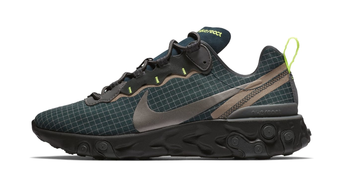 nike react element 55 women's green