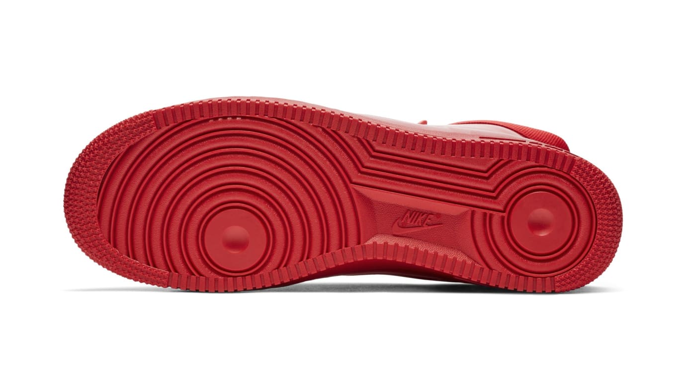 nike air force one foamposite red