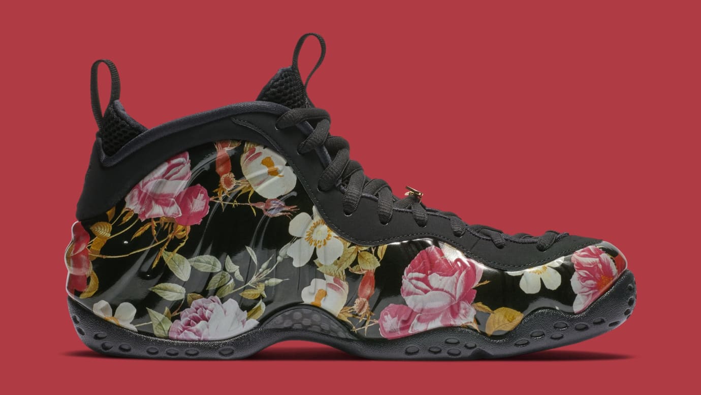 nike foamposite flowers