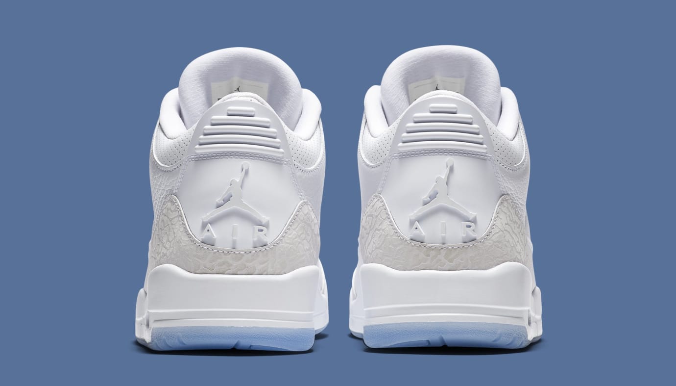 white 3s jordan 2018