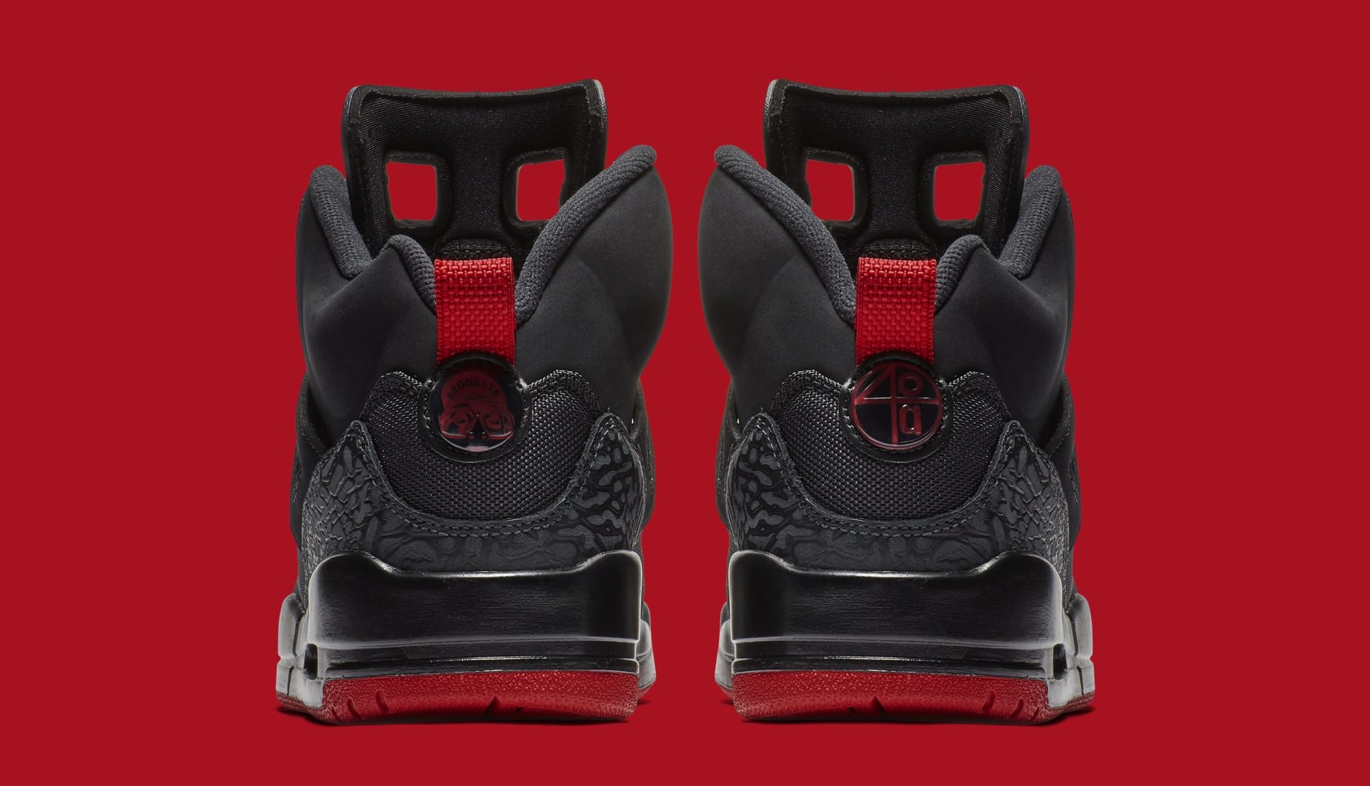 jordan spizike red black