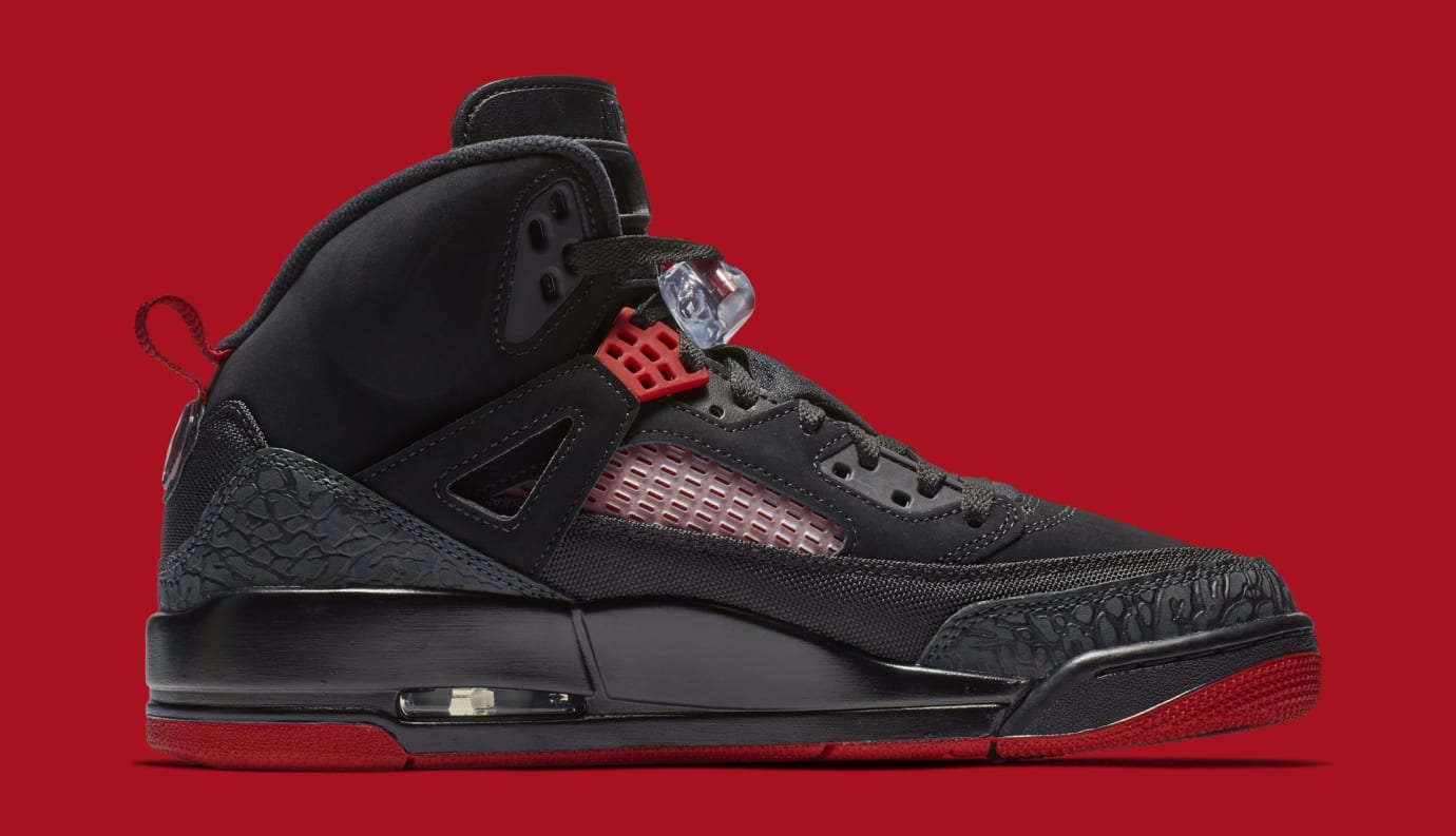 jordan spizike red black