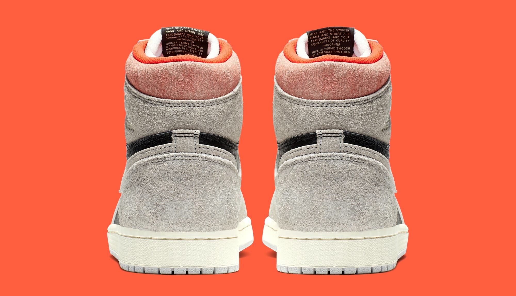 Air Jordan 1 Neutral Grey Hyper Crimson White Black 5550 018 Release Date Sole Collector