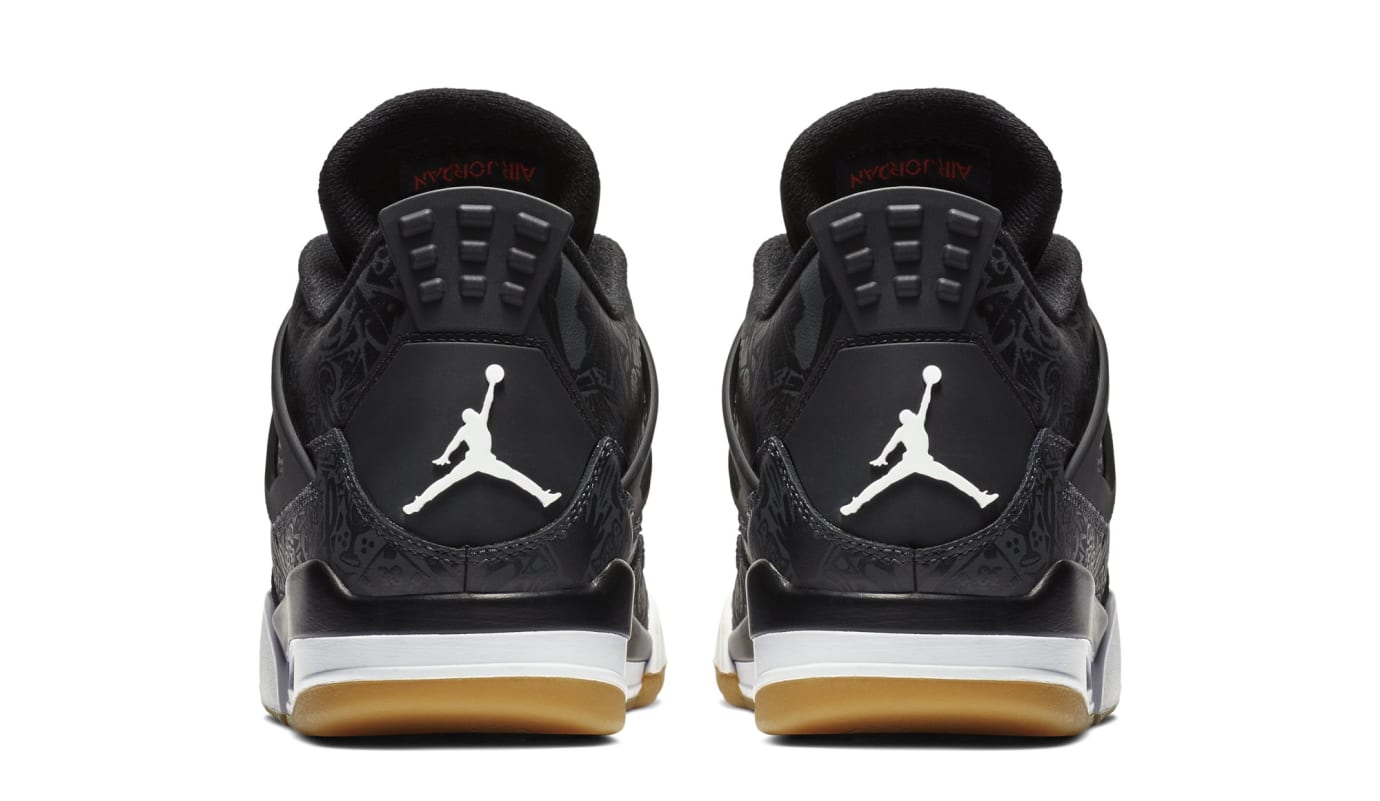 jordan 4 black laser gum