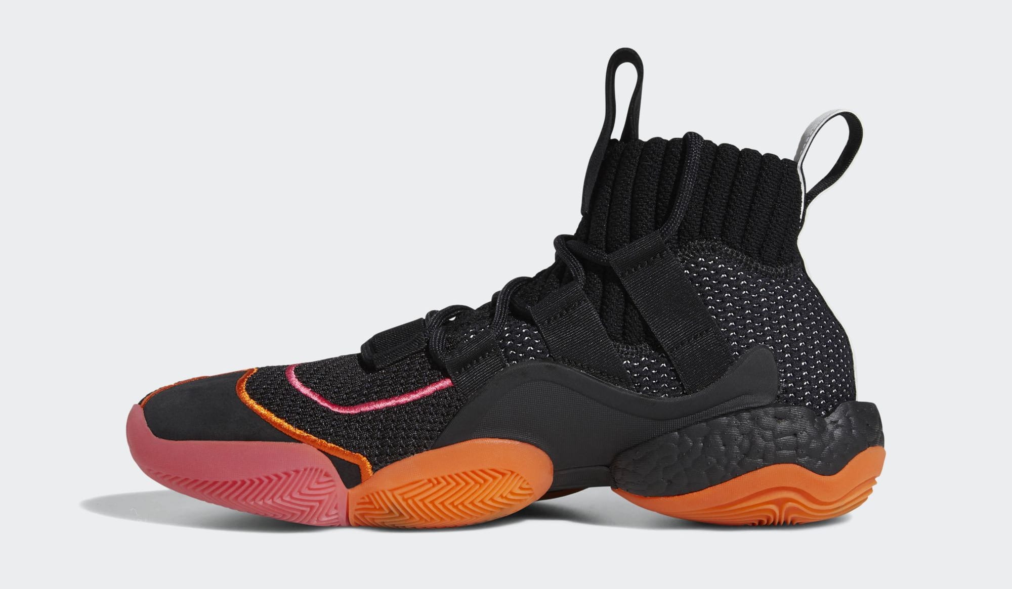 adidas crazy byw x collegiate navy clear orange