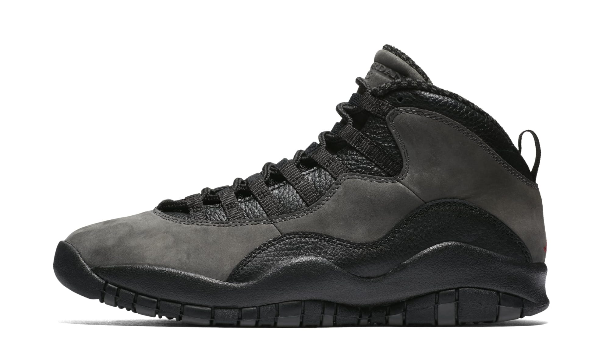 Air Jordan 10 X Shadow 2018 Release Date 310805-002 | Sole Collector Air Jordan 10 Retro 'Shadow' 310805-002 (Lateral)