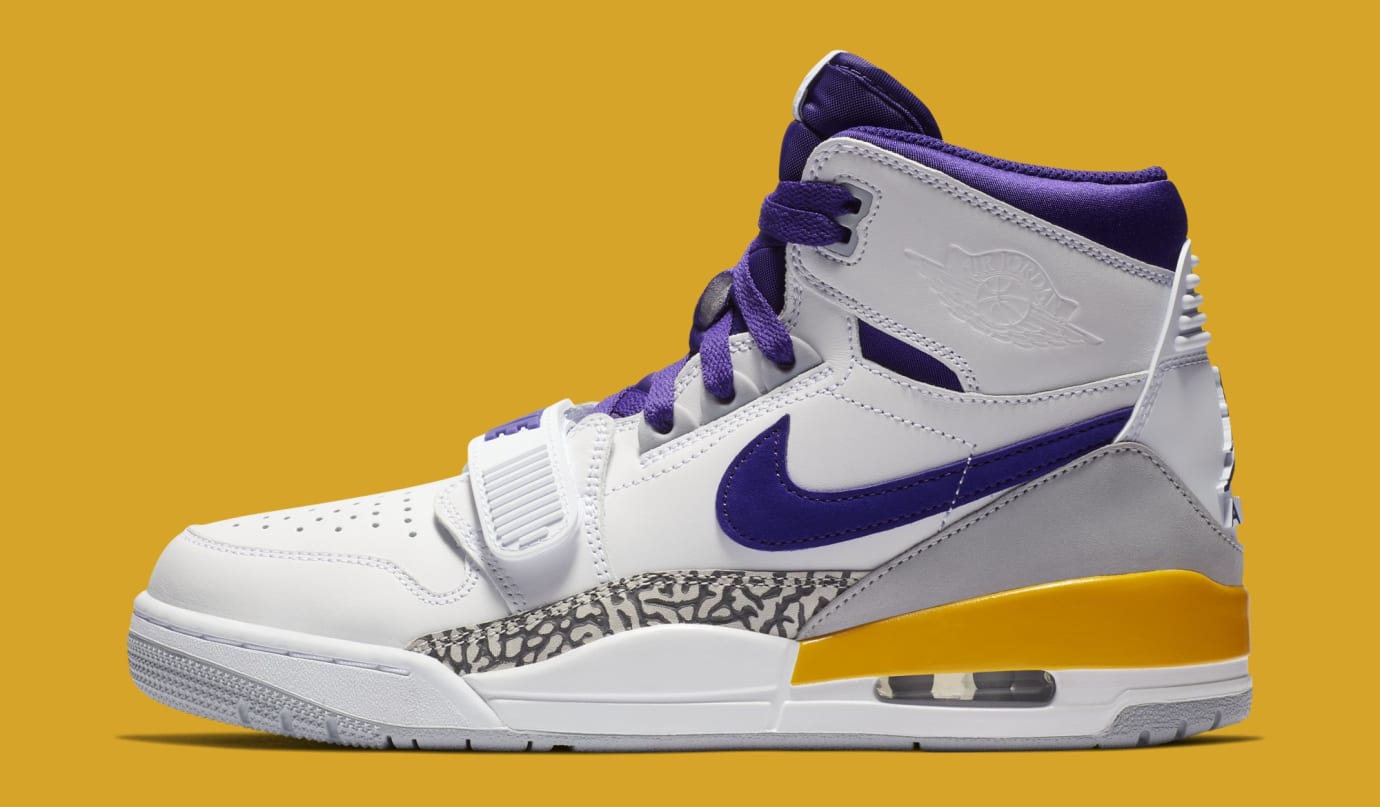 jordan purple and yellow