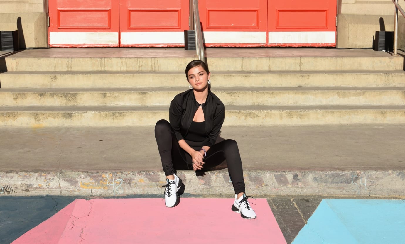 selena gomez puma tights