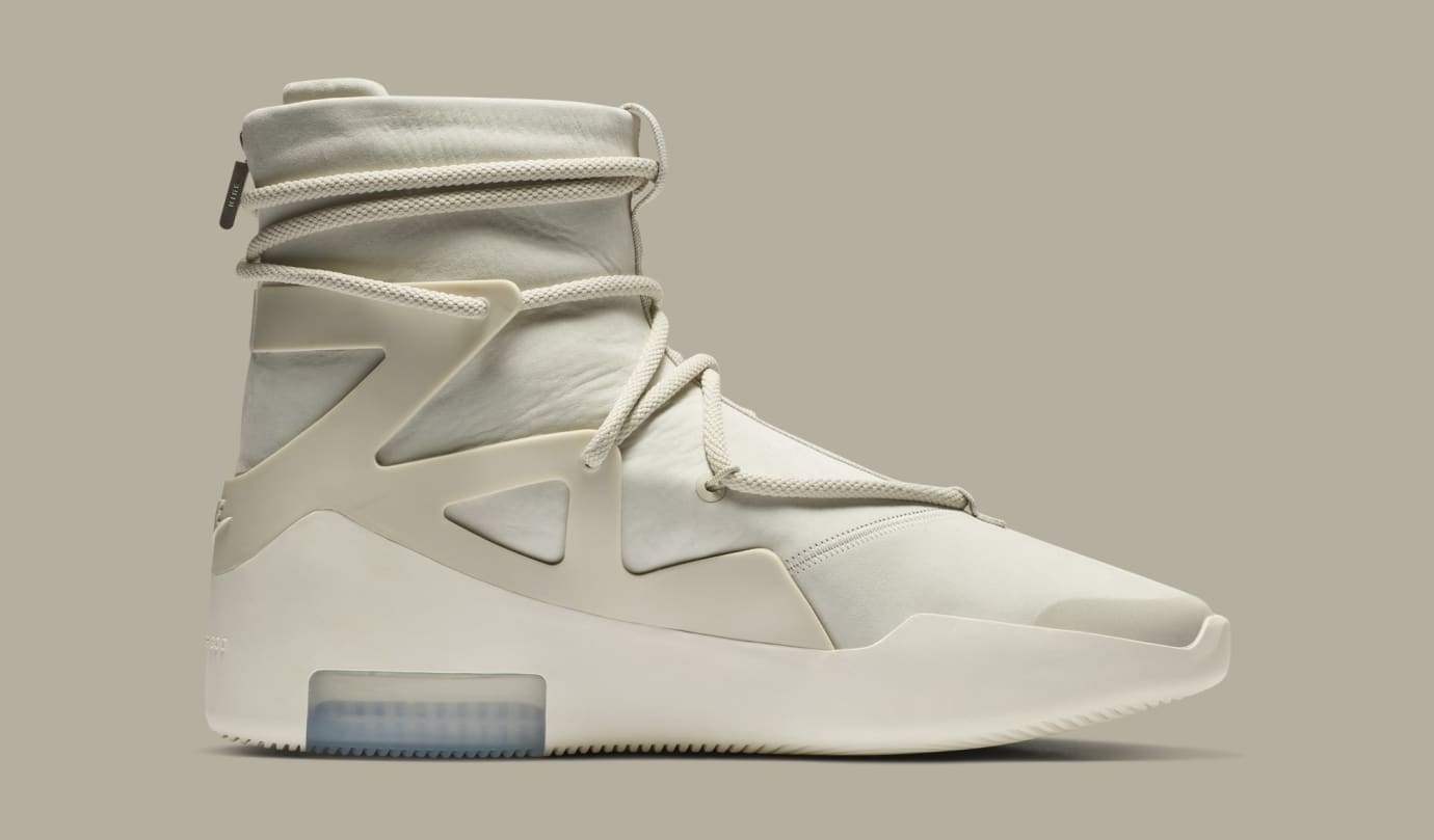 Nike Air Fear Of God 1 'Light Bone/Black' AR4237-002 Release Date ...