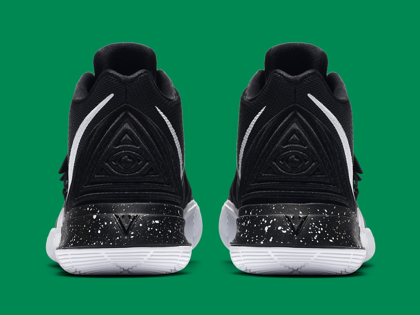 Nike Kyrie 5 Black Magic Release Date AO2918-901 Heel