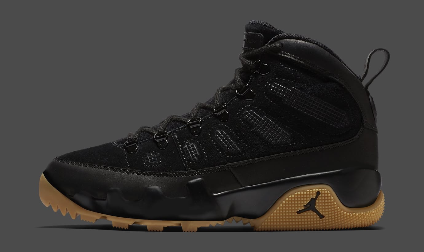 jordan 9 boots black gum