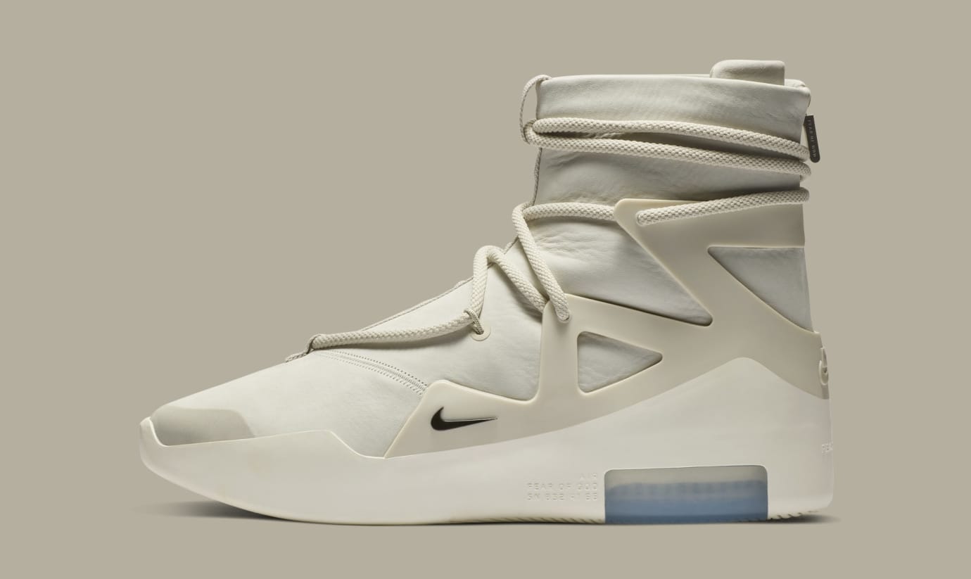 Nike Air Fear Of God 1 'Light Bone/Black' AR4237-002 Release Date ...