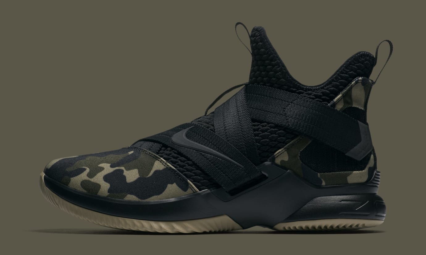 lebron 12 soldier camo