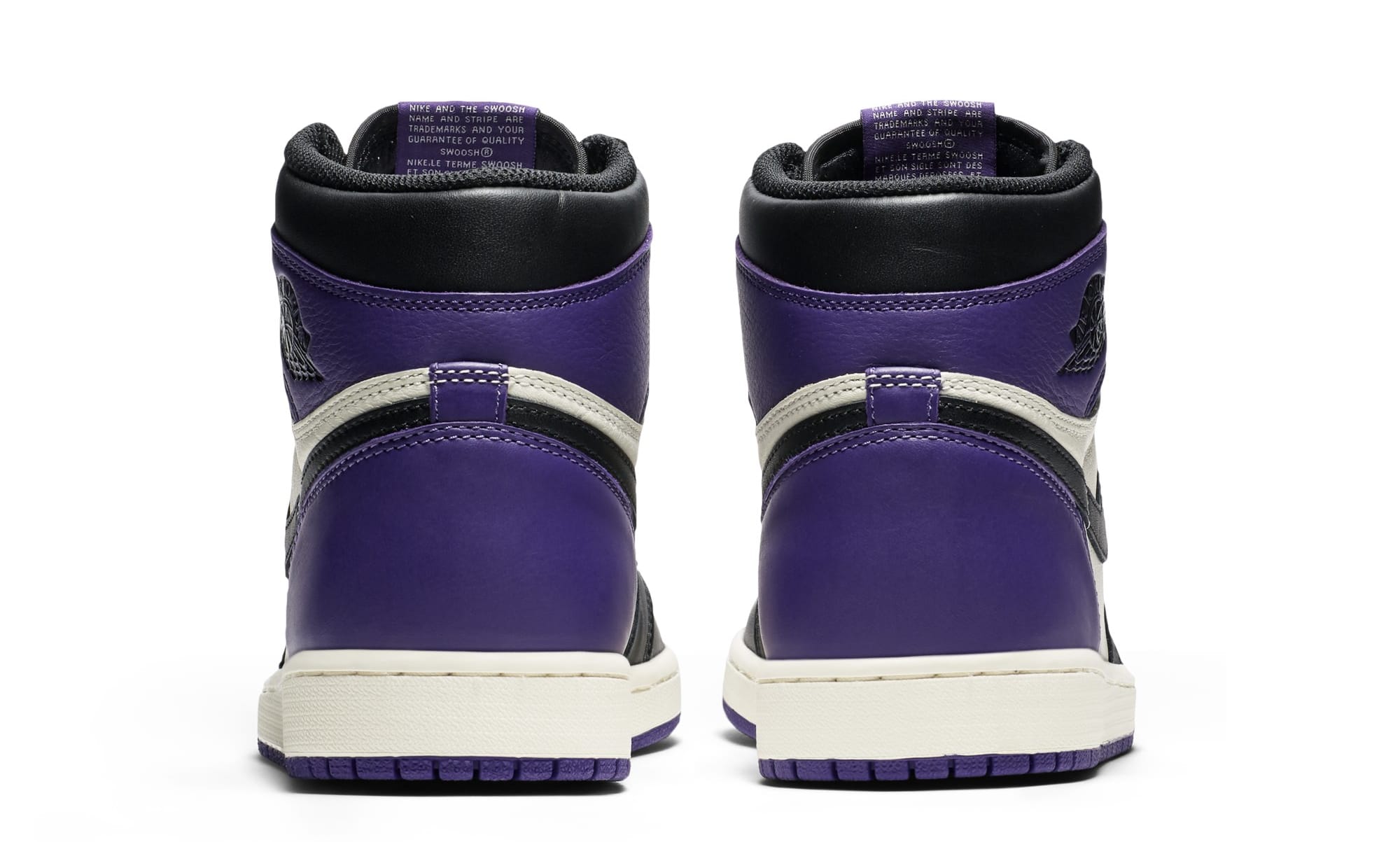 Air Jordan 1 I Court Purple Sail Black