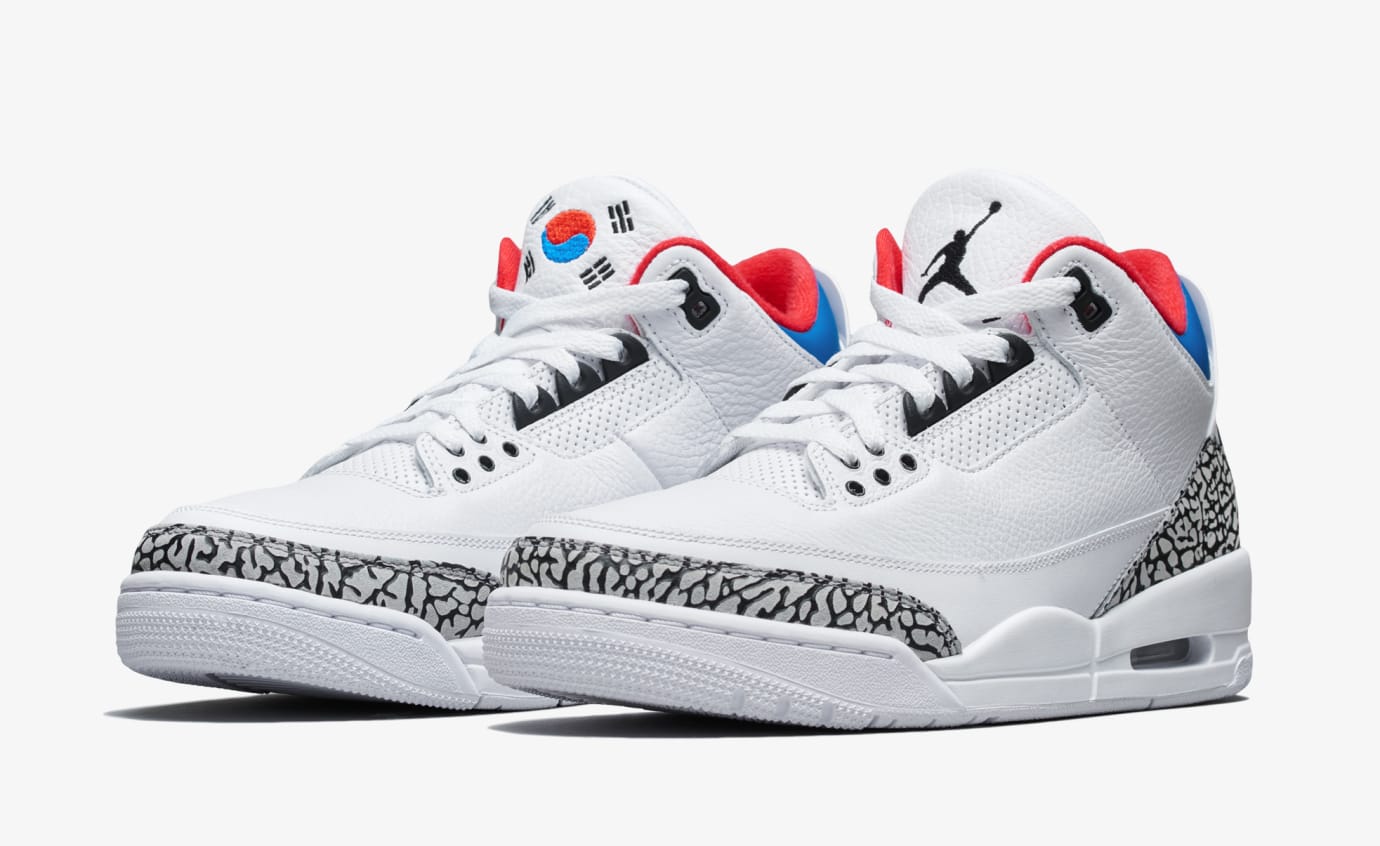 jordan retro 3 korea