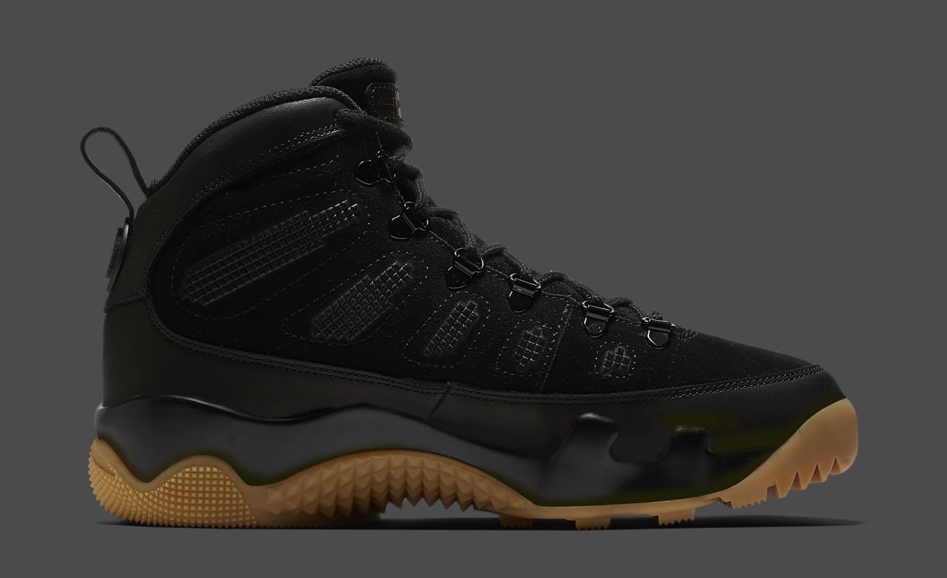 jordan 9 boots black gum