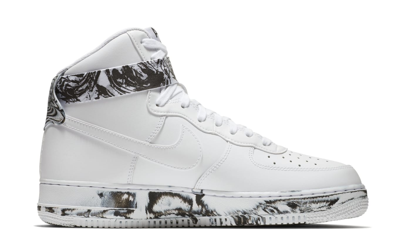 nike air force 1 high marble