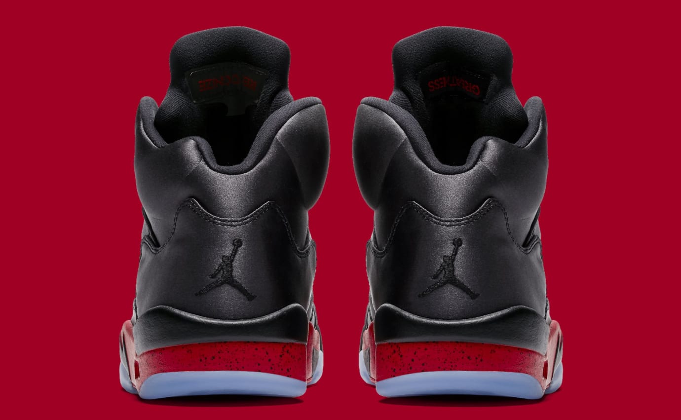 jordan 5 black university red 2018
