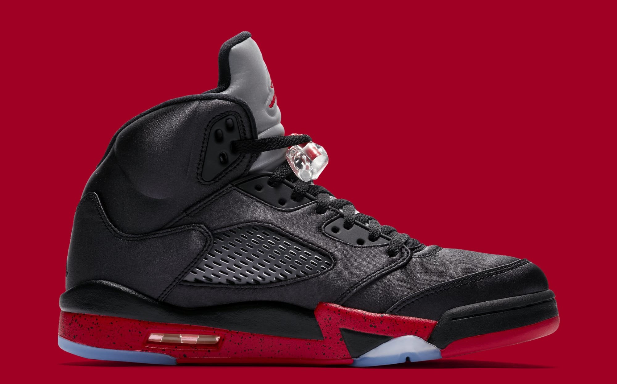 black and university red jordan 5