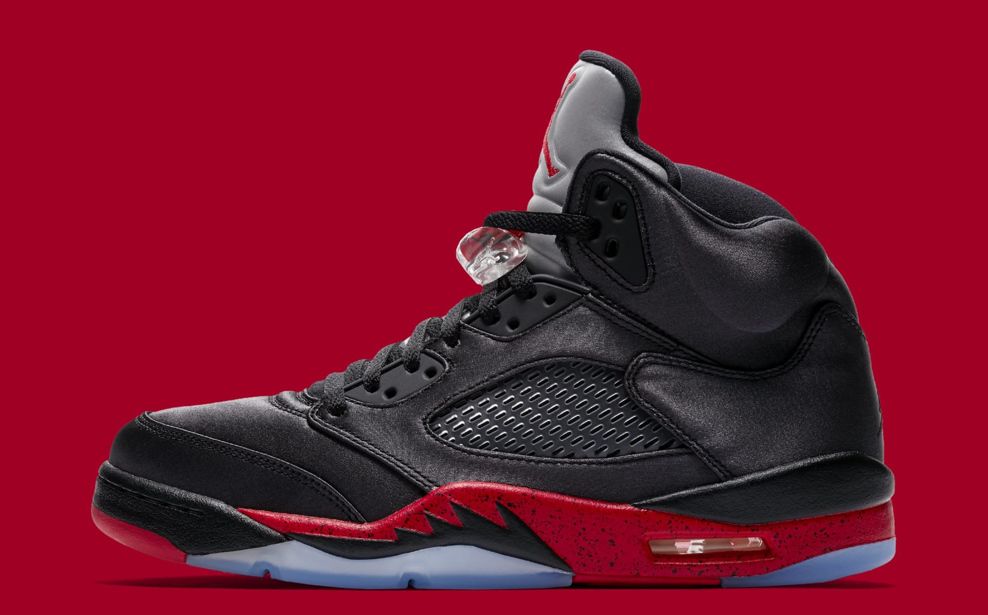 jordan black and red 5