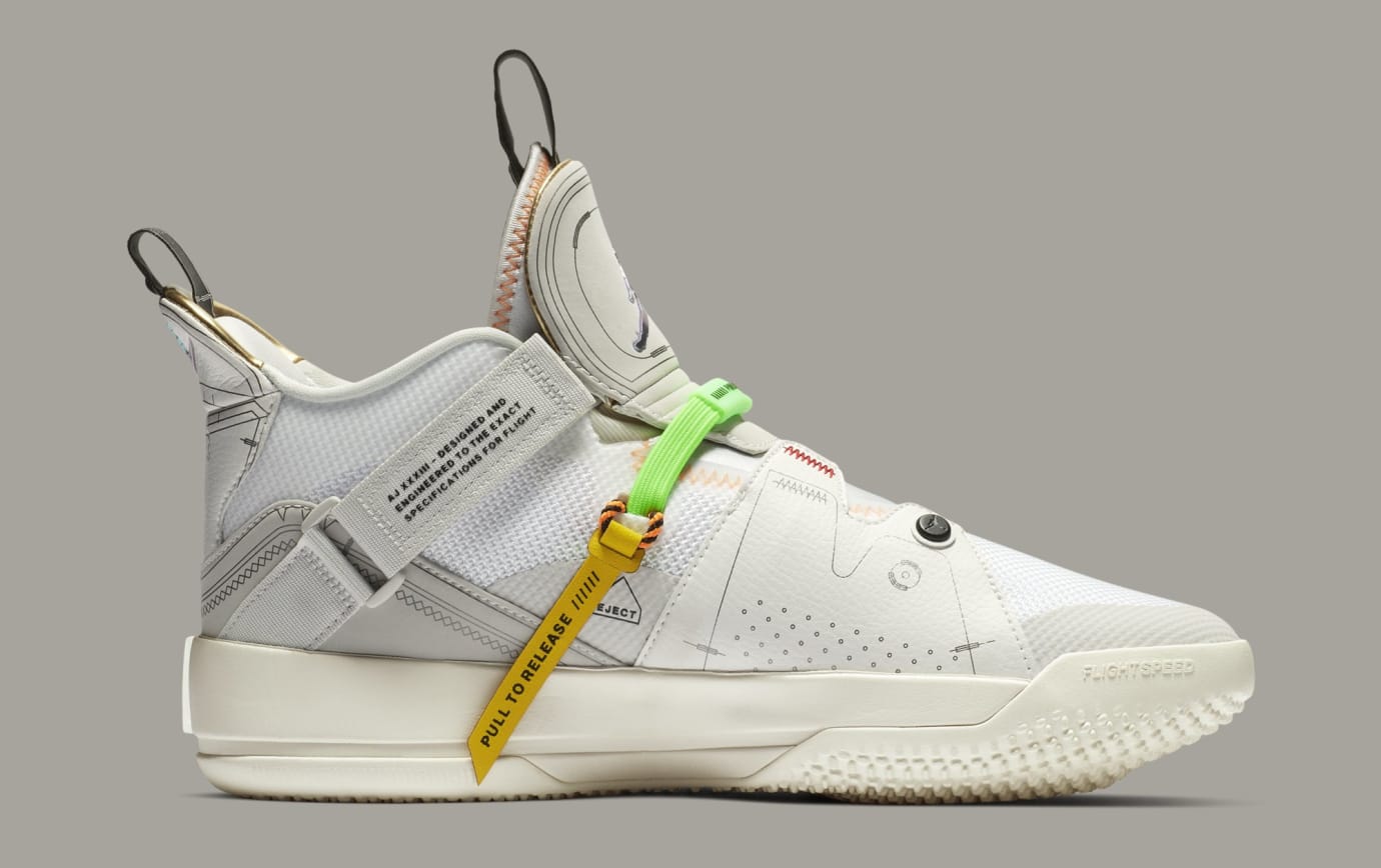 Air Jordan 33 Vast Grey Cone Sail White Aq8830 004 Release Date Sole Collector