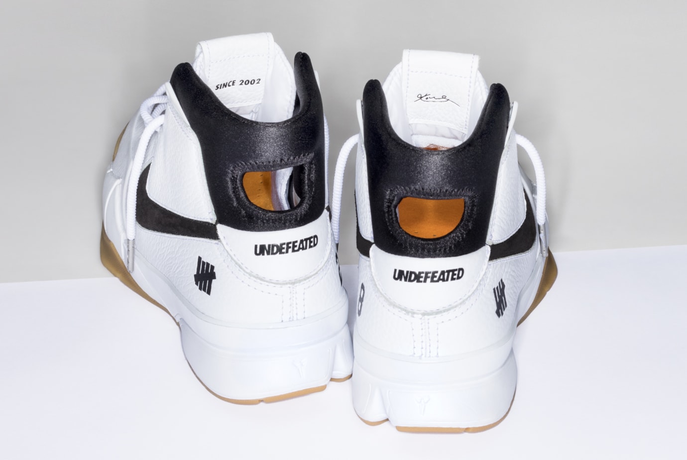 kobe protro undefeated white