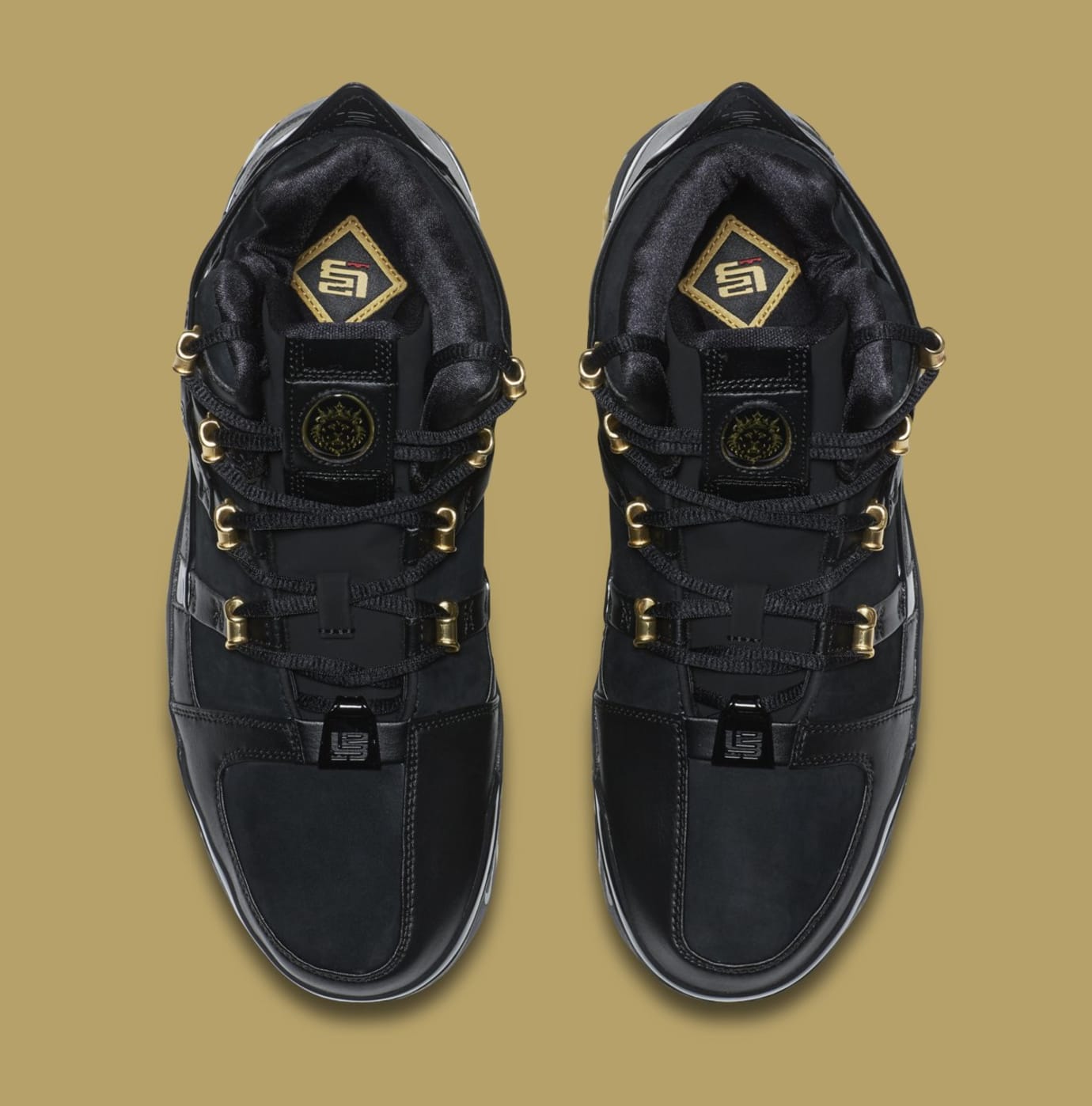 lebron 3 retro black gold