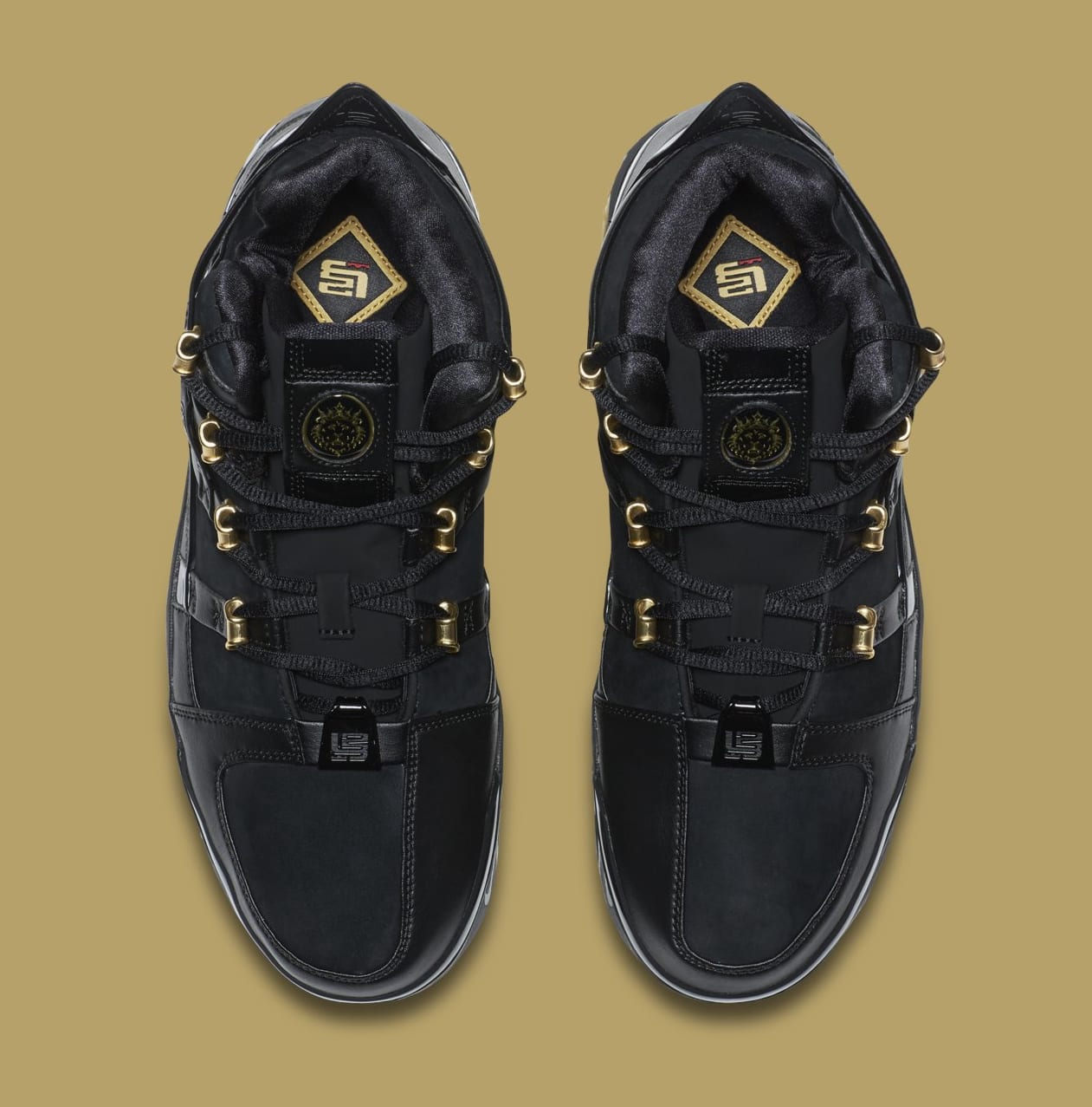 zoom lebron 3 black and gold