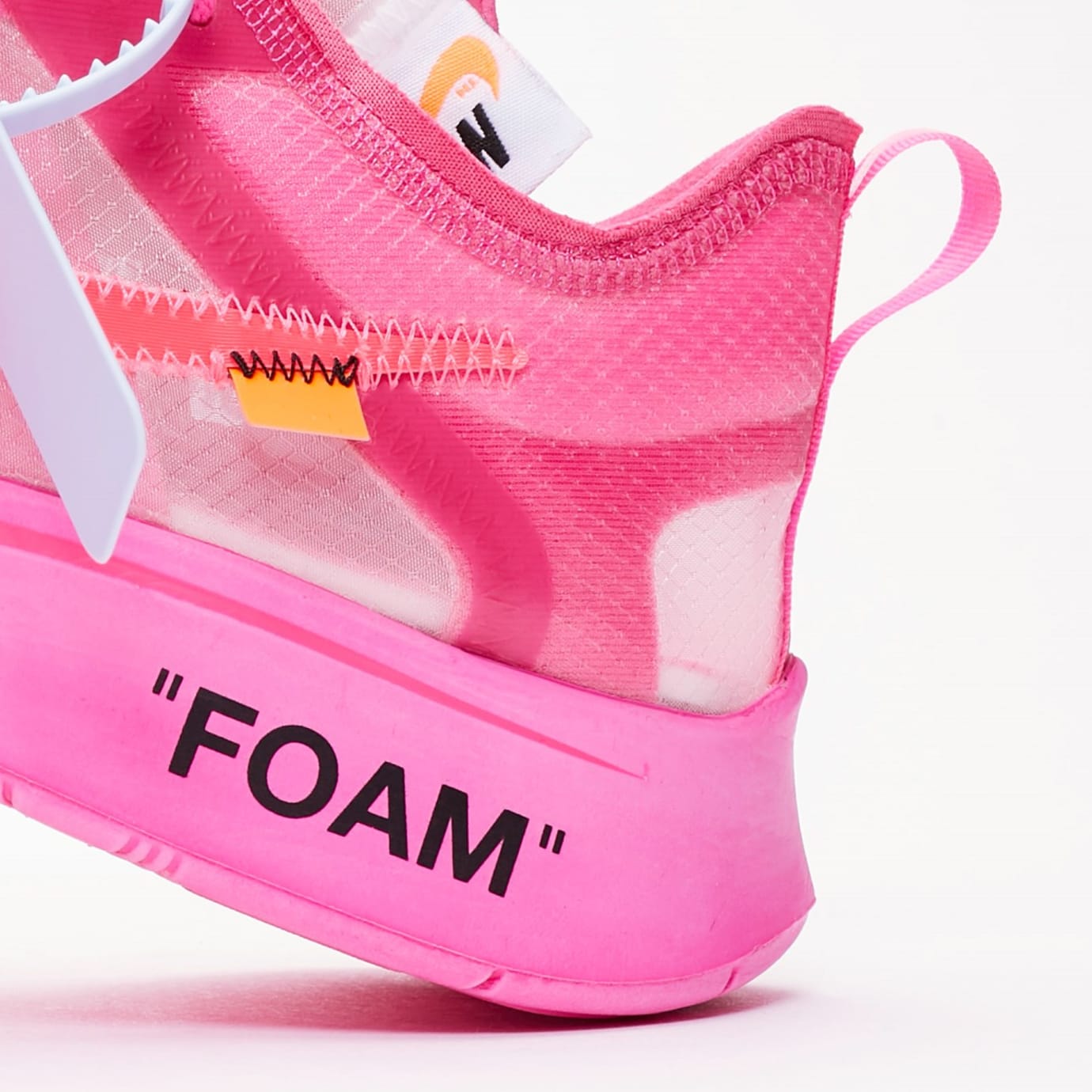 nike off white zoom fly pink