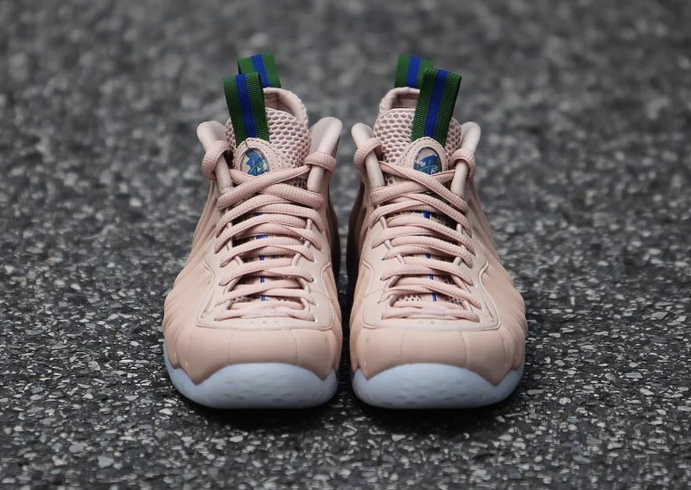 air foamposite one particle beige