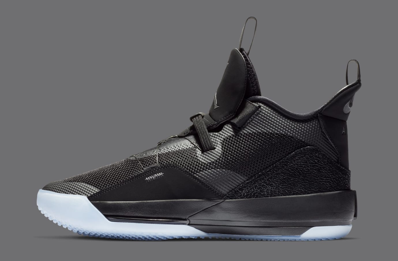 Air Jordan 33 Utility Blackout Black White Dark Grey Aq80 002 Release Date Sole Collector