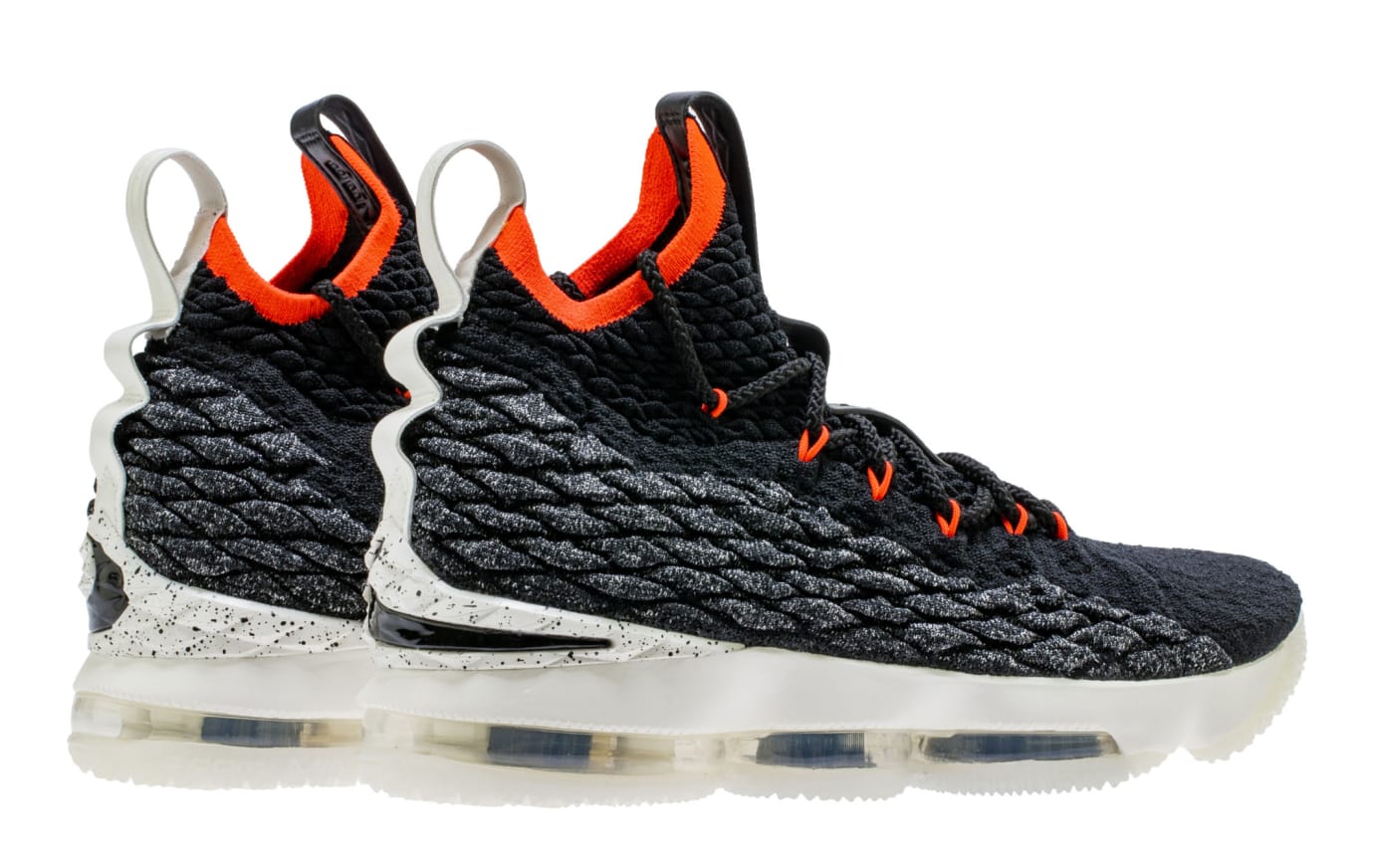 Lebron 15 black bright crimson clearance