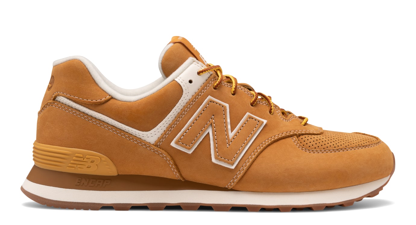 new balance 574 wheat