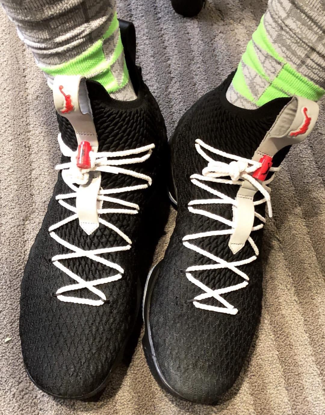 lebron 15 shoelaces