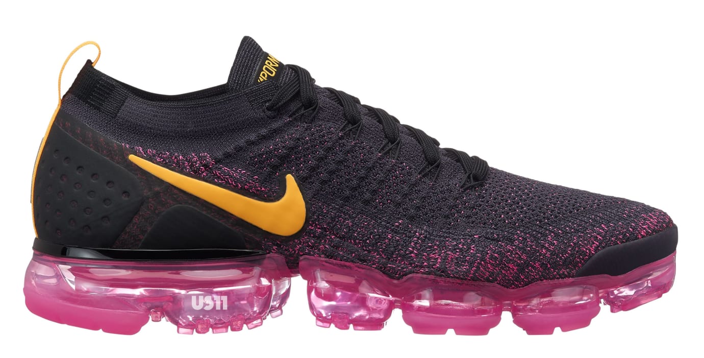 pink and yellow vapormax