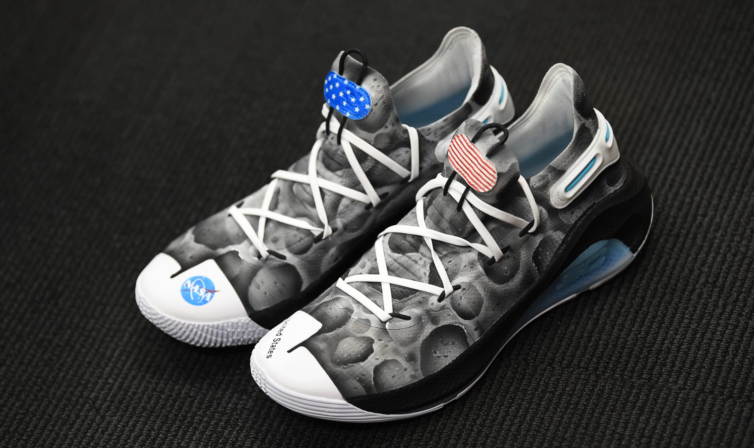 steph curry nasa shoes