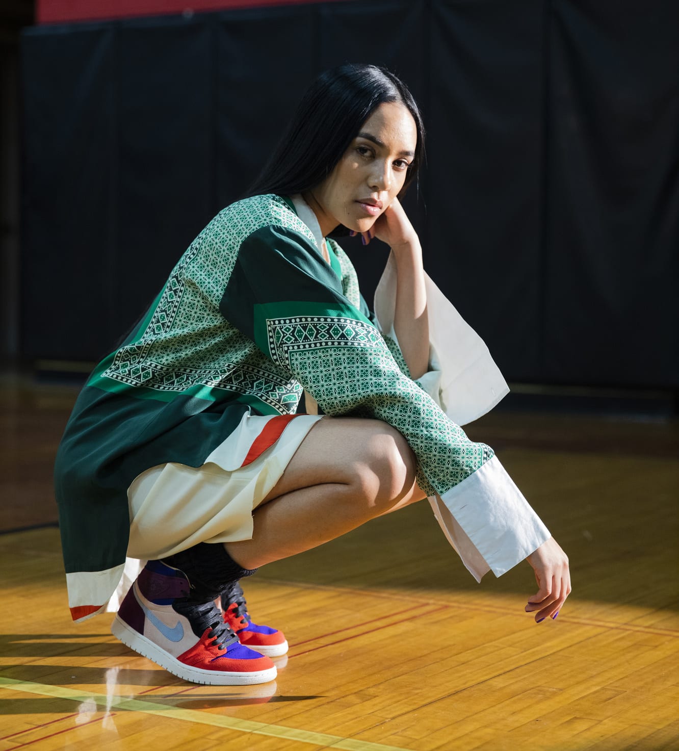 Wmns air jordan 1 court lux hot sale