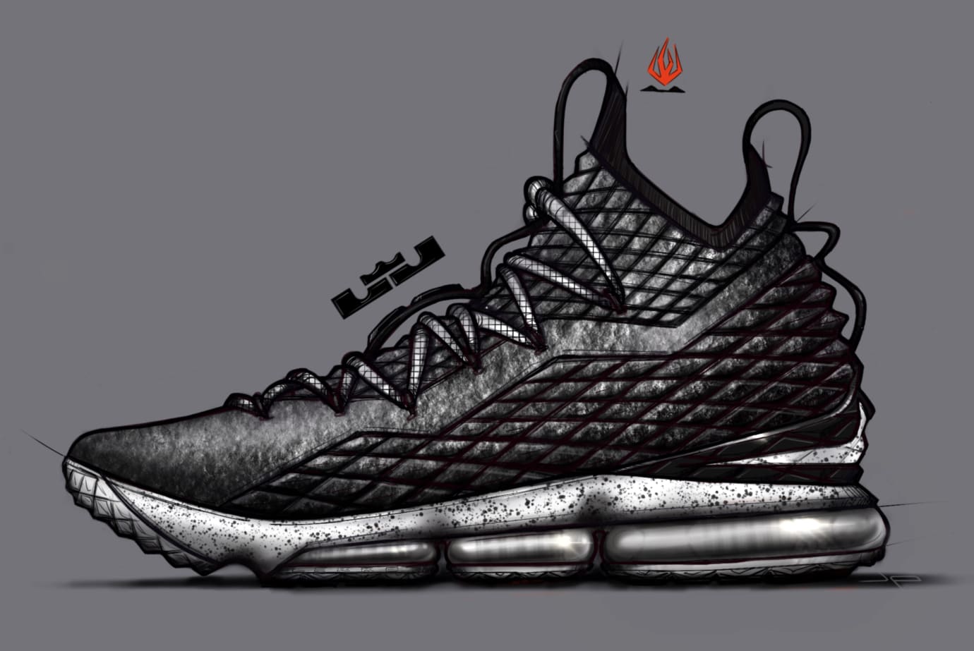 Lebron 15 drawing