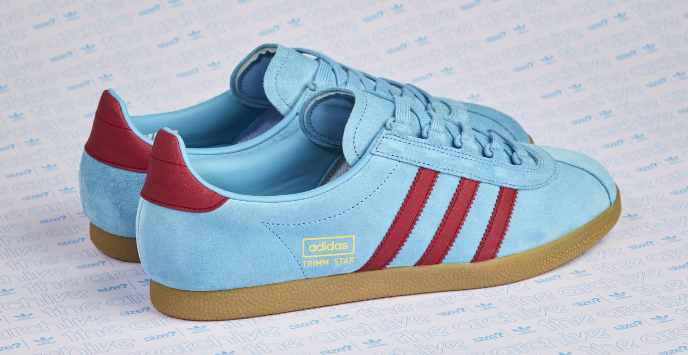 Adidas trimm star light blue