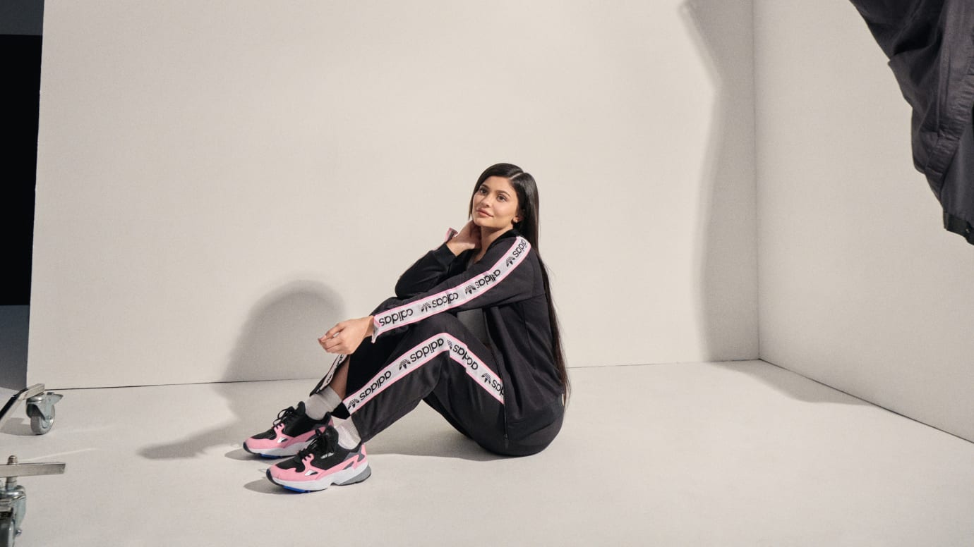 adidas falcon pink kylie jenner