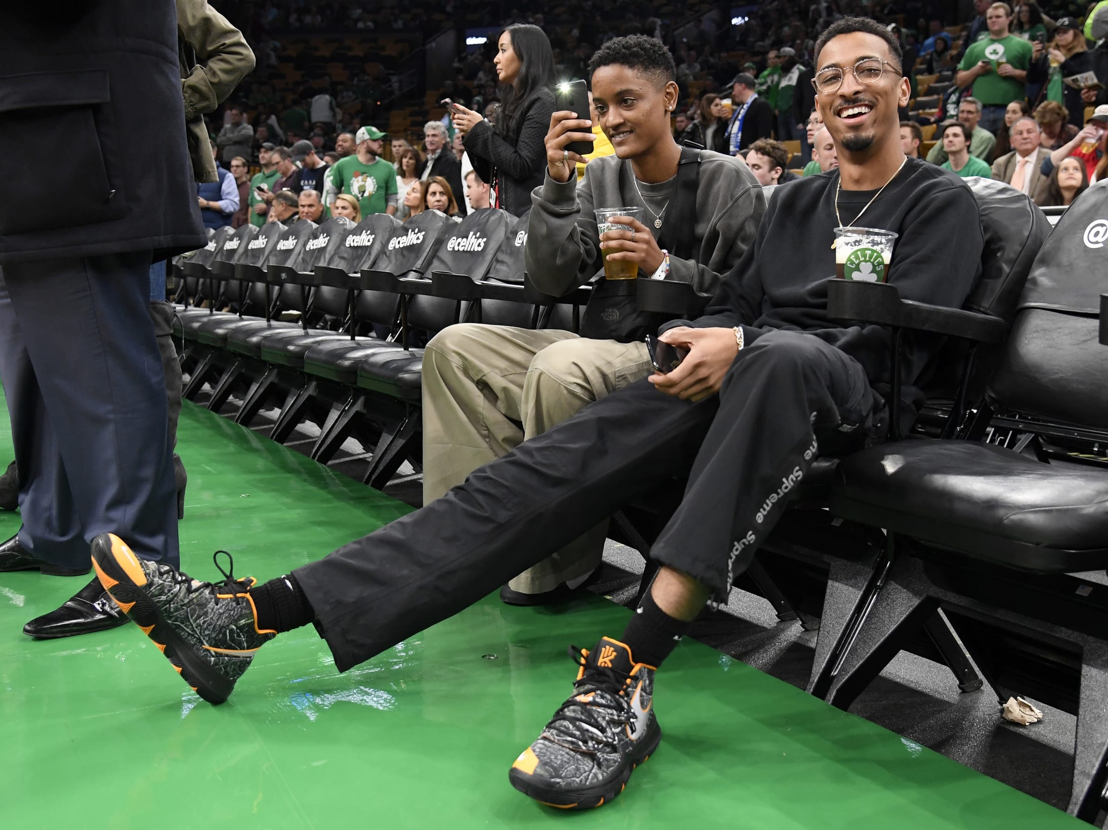 kyrie 5 taco on feet