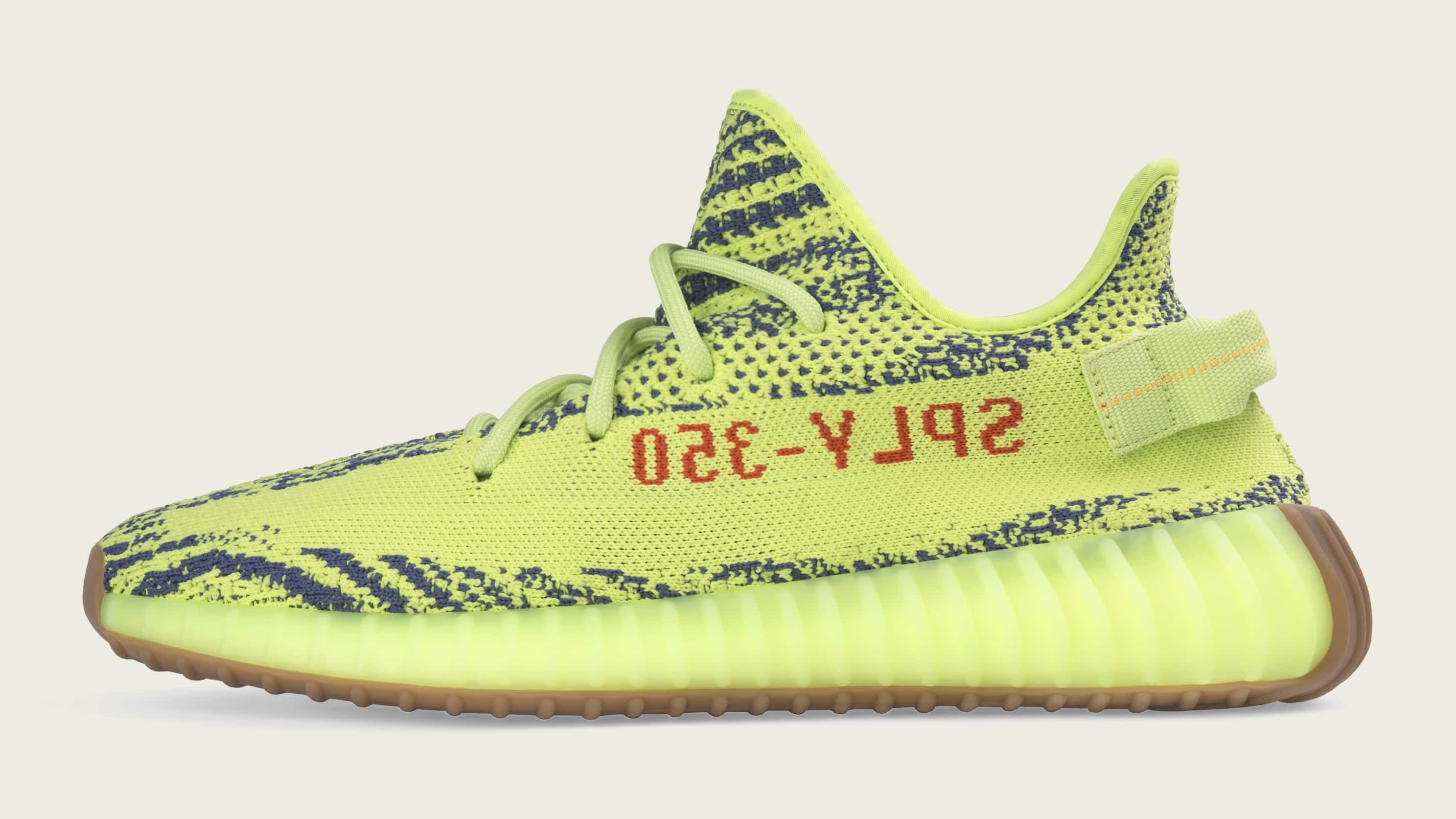 When do the frozen yellow yeezys drop clearance