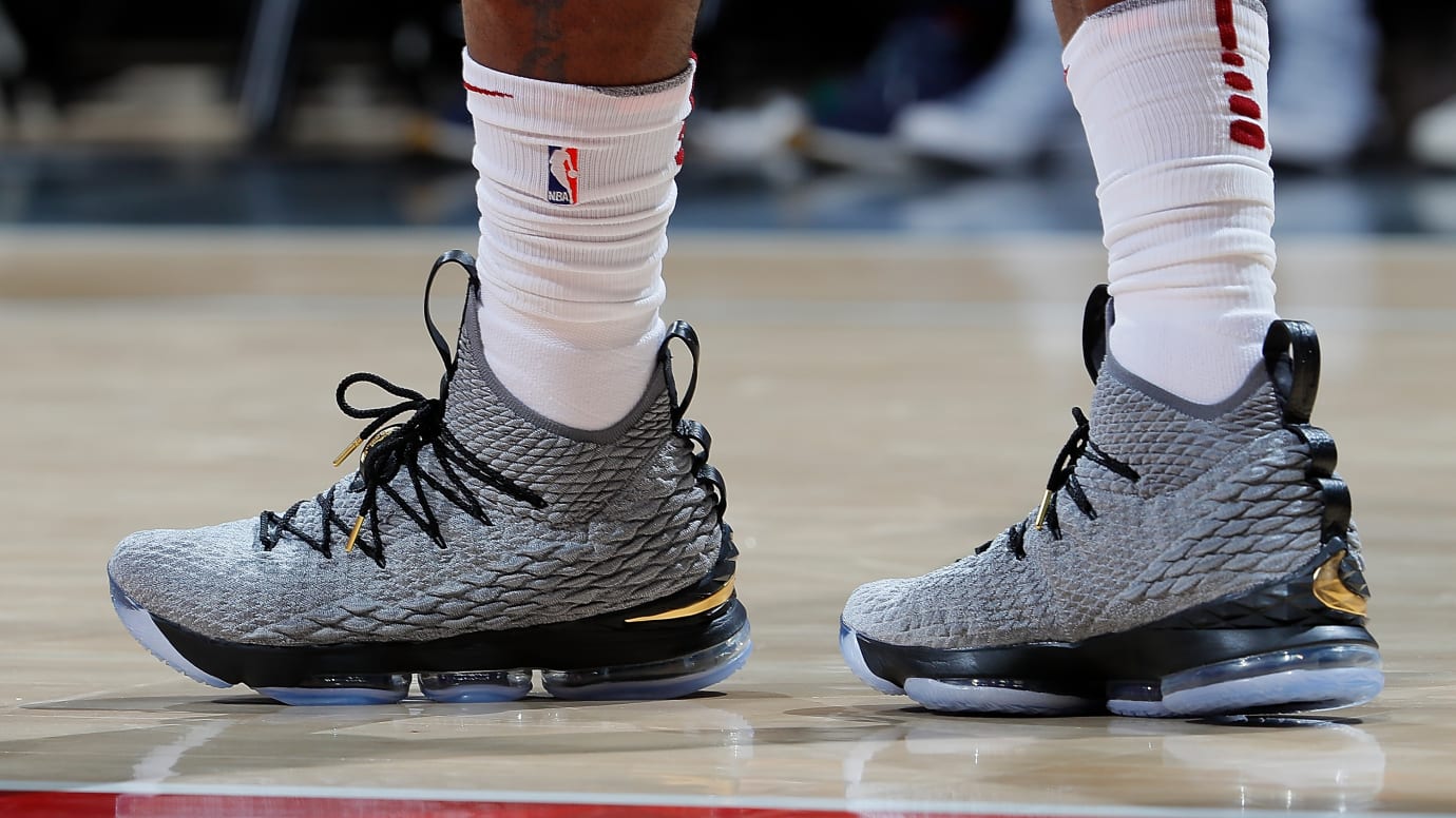 grey lebron 15s