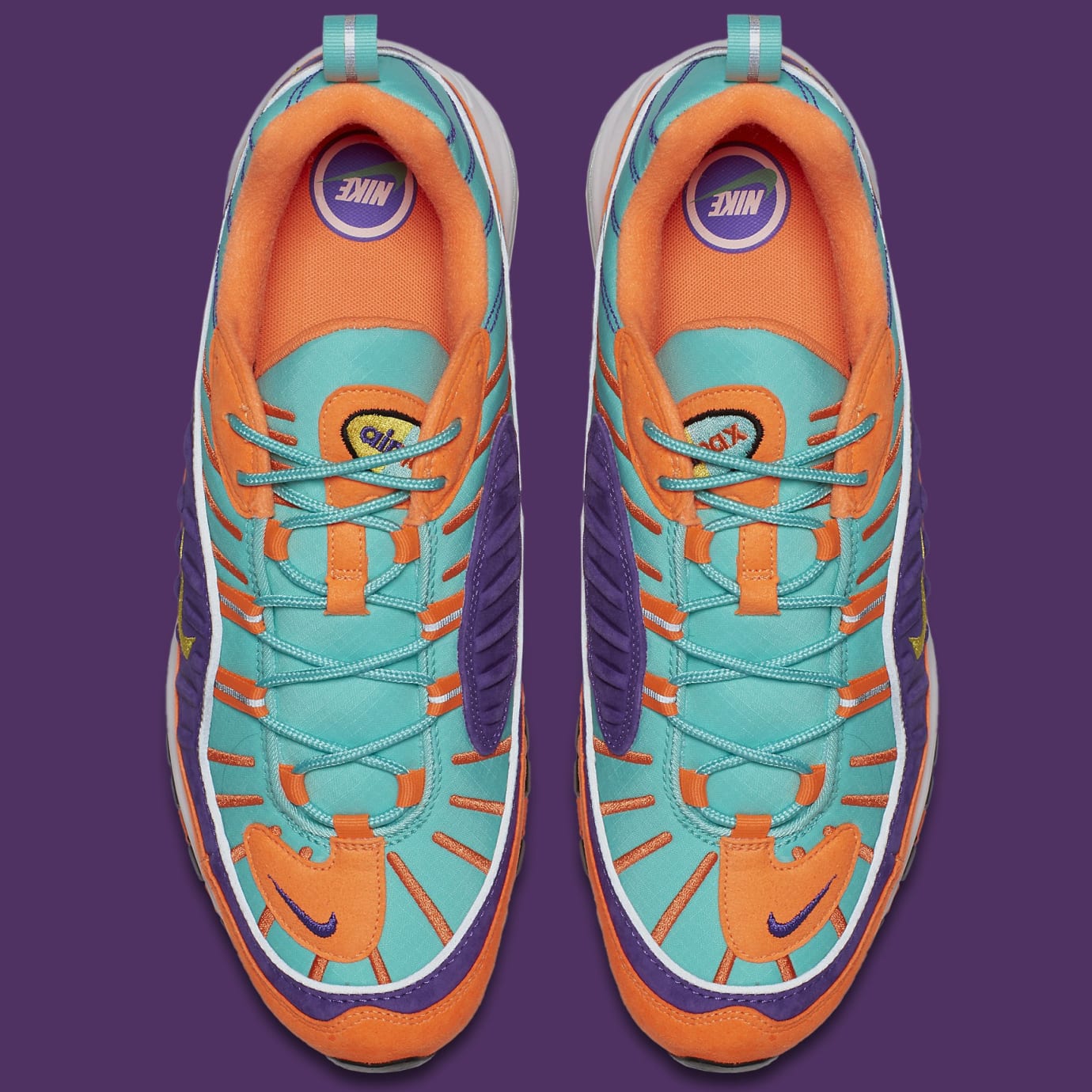 air max 98 orange blue purple