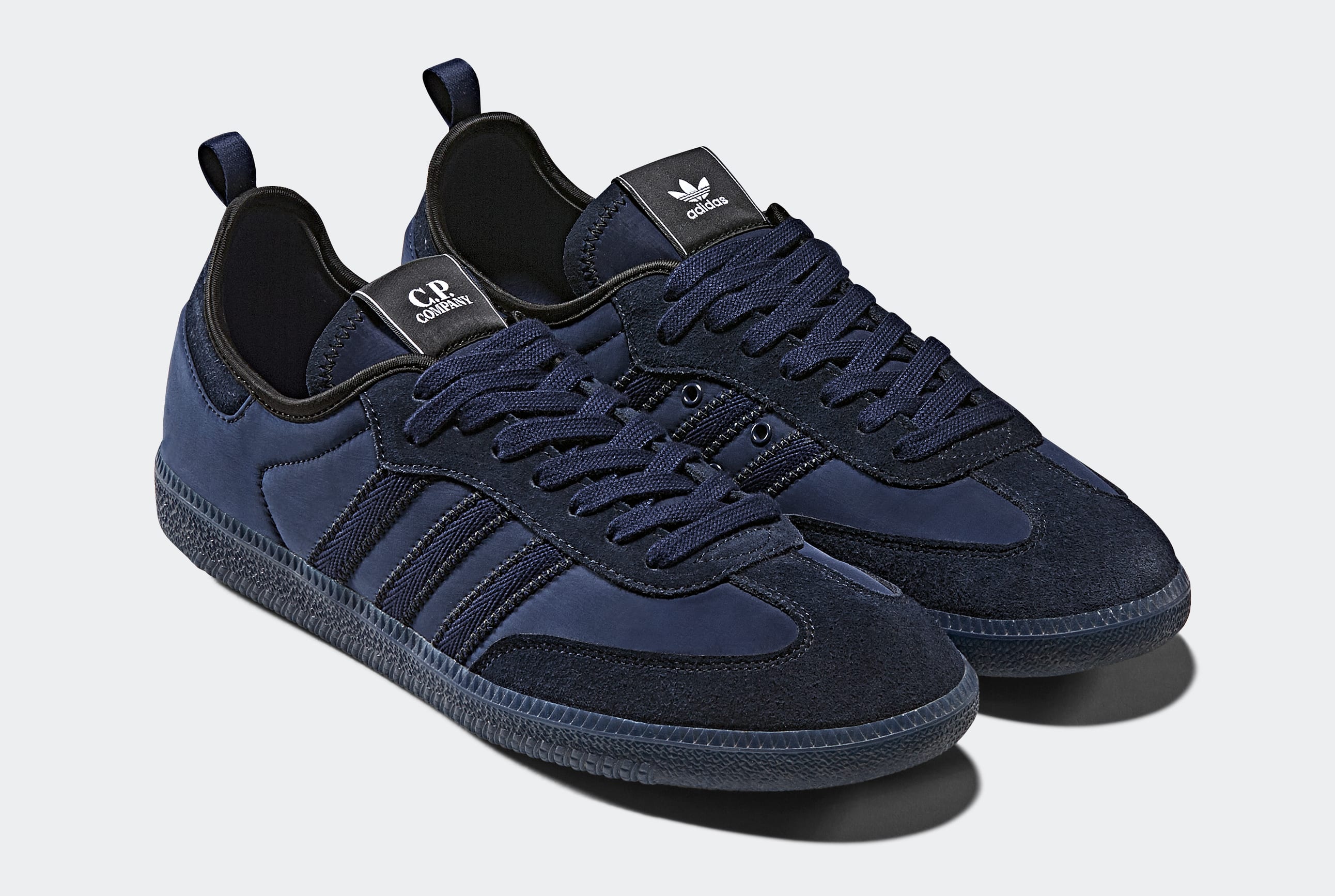 adidas x cp company samba grey