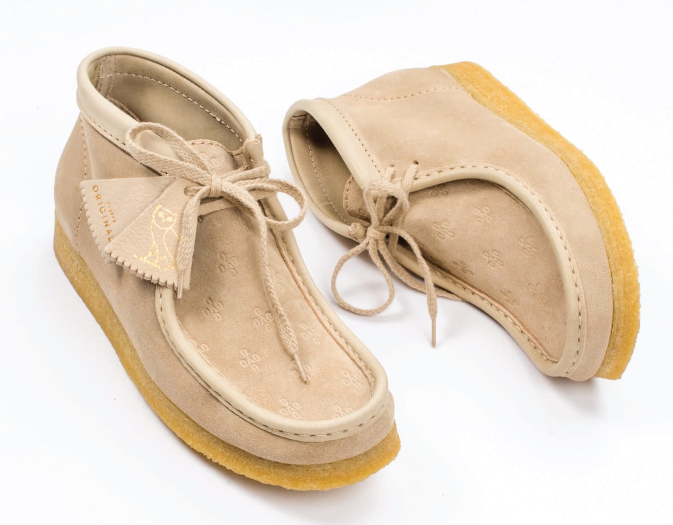 baby clarks wallabees